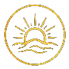 Australian sunrise icon